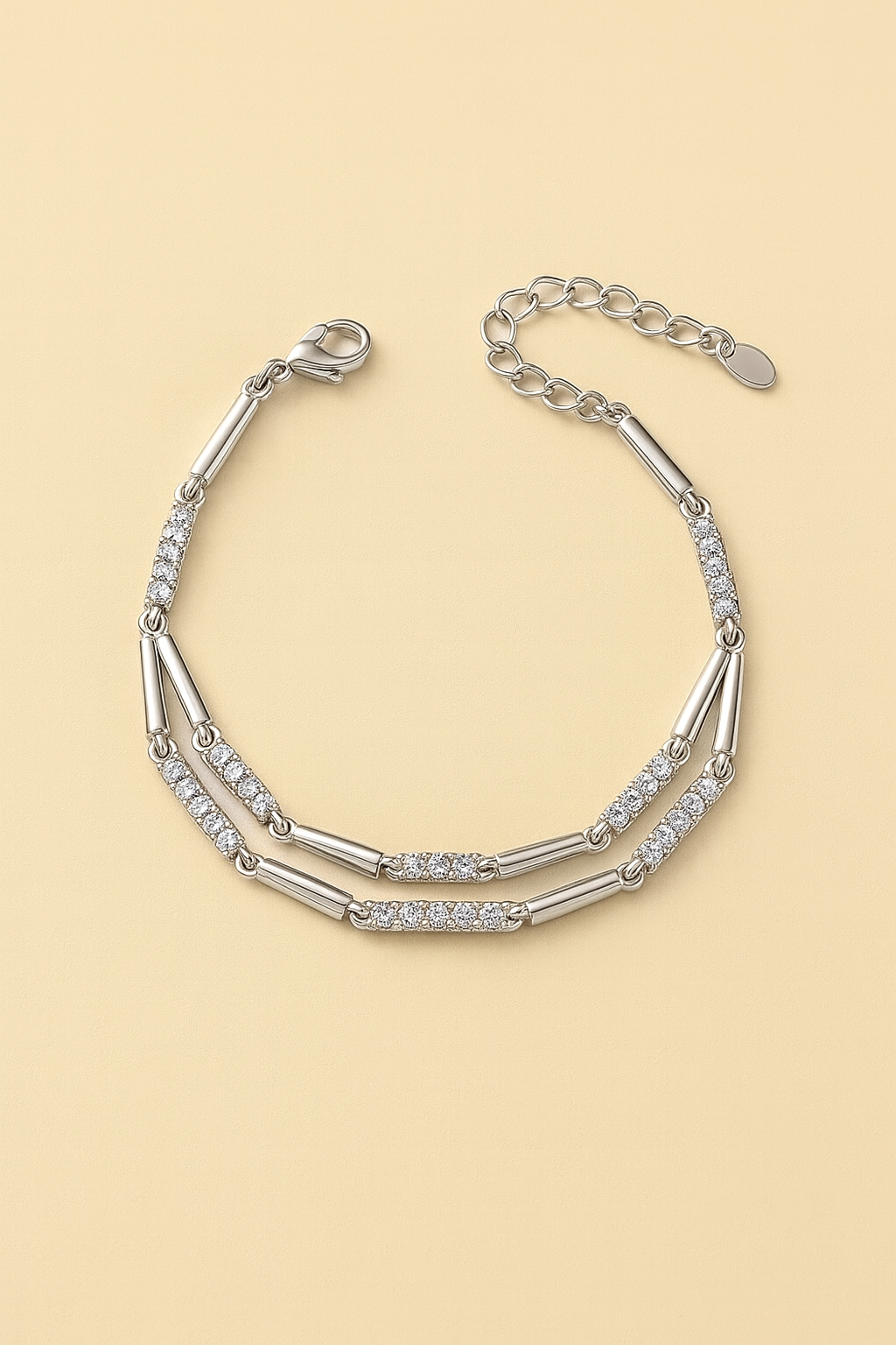 Amalfi Bracelet silver / wave II