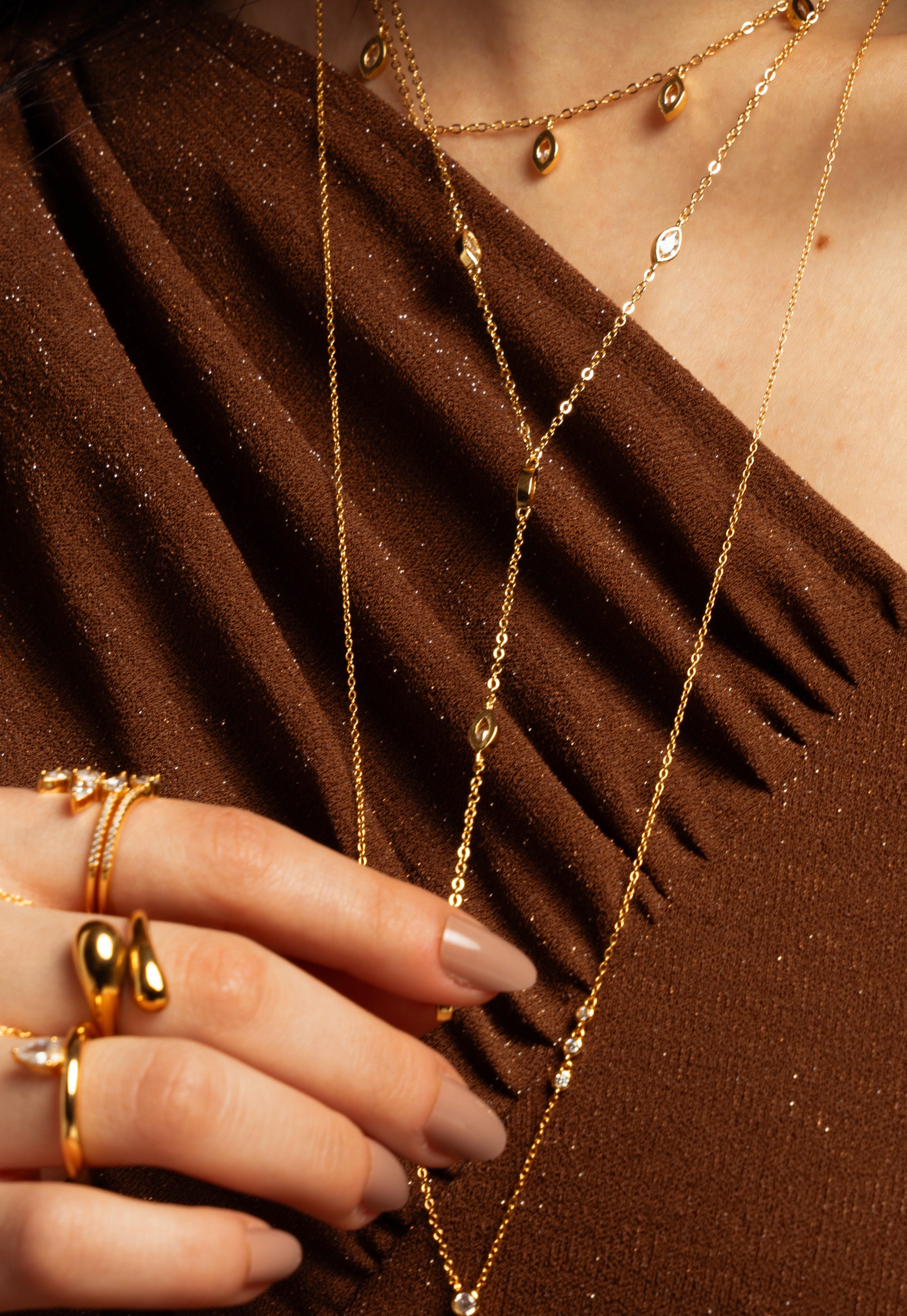 Athena Layered Necklace