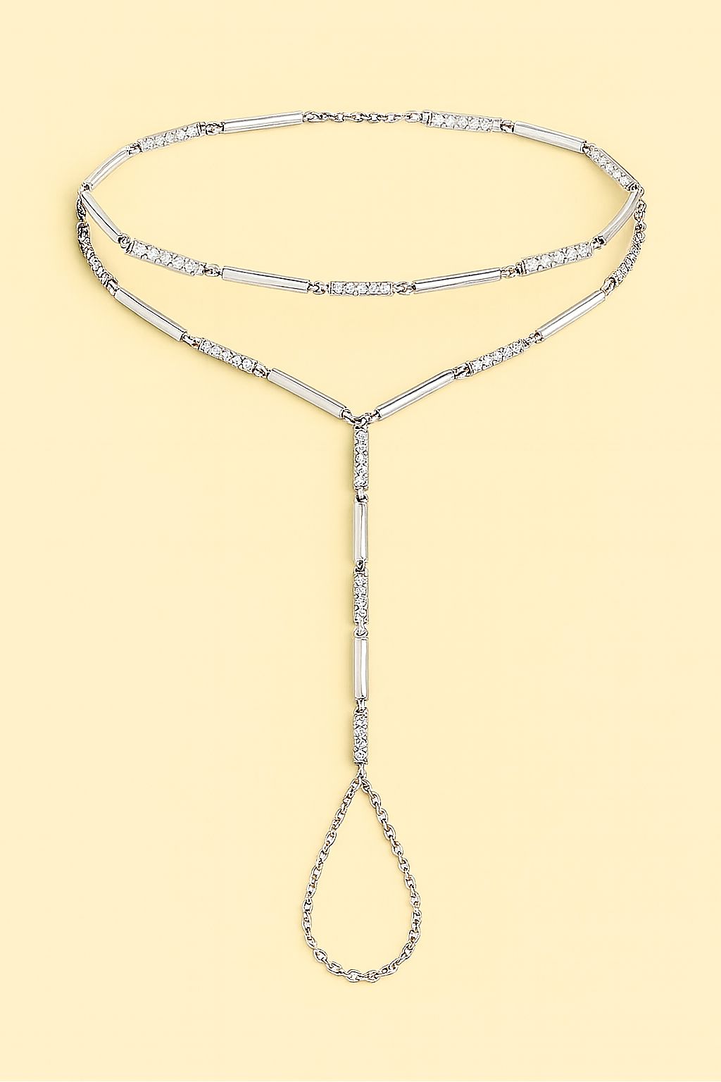 Amalfi hand chain silver