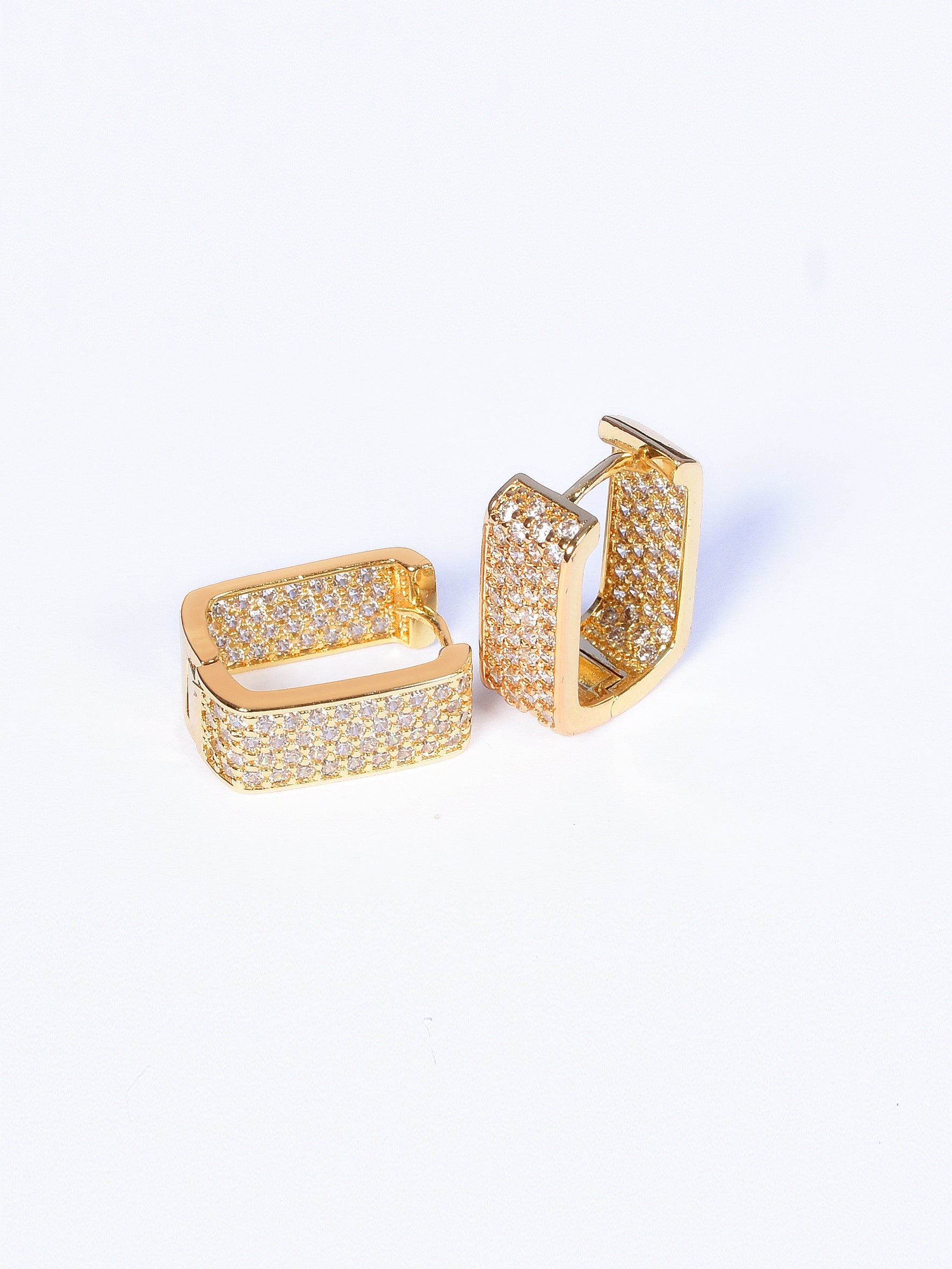 Violet Gold Earrings
