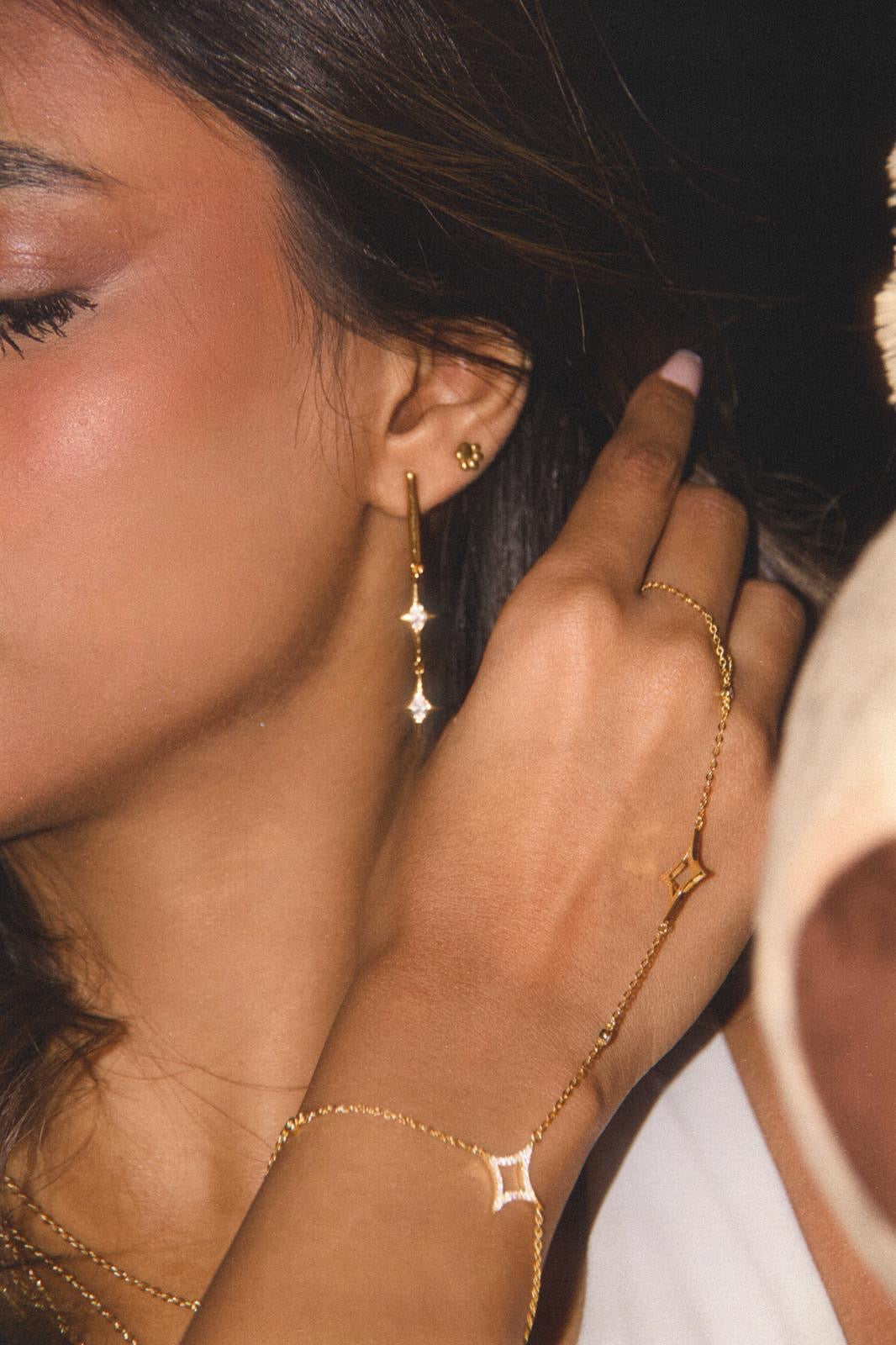 Pixie earrings / wave II