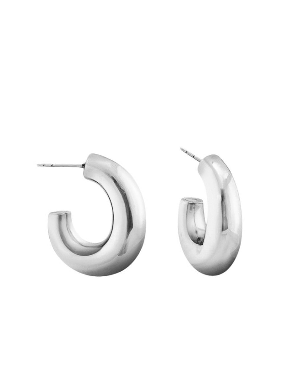 Belle Silver Earrings