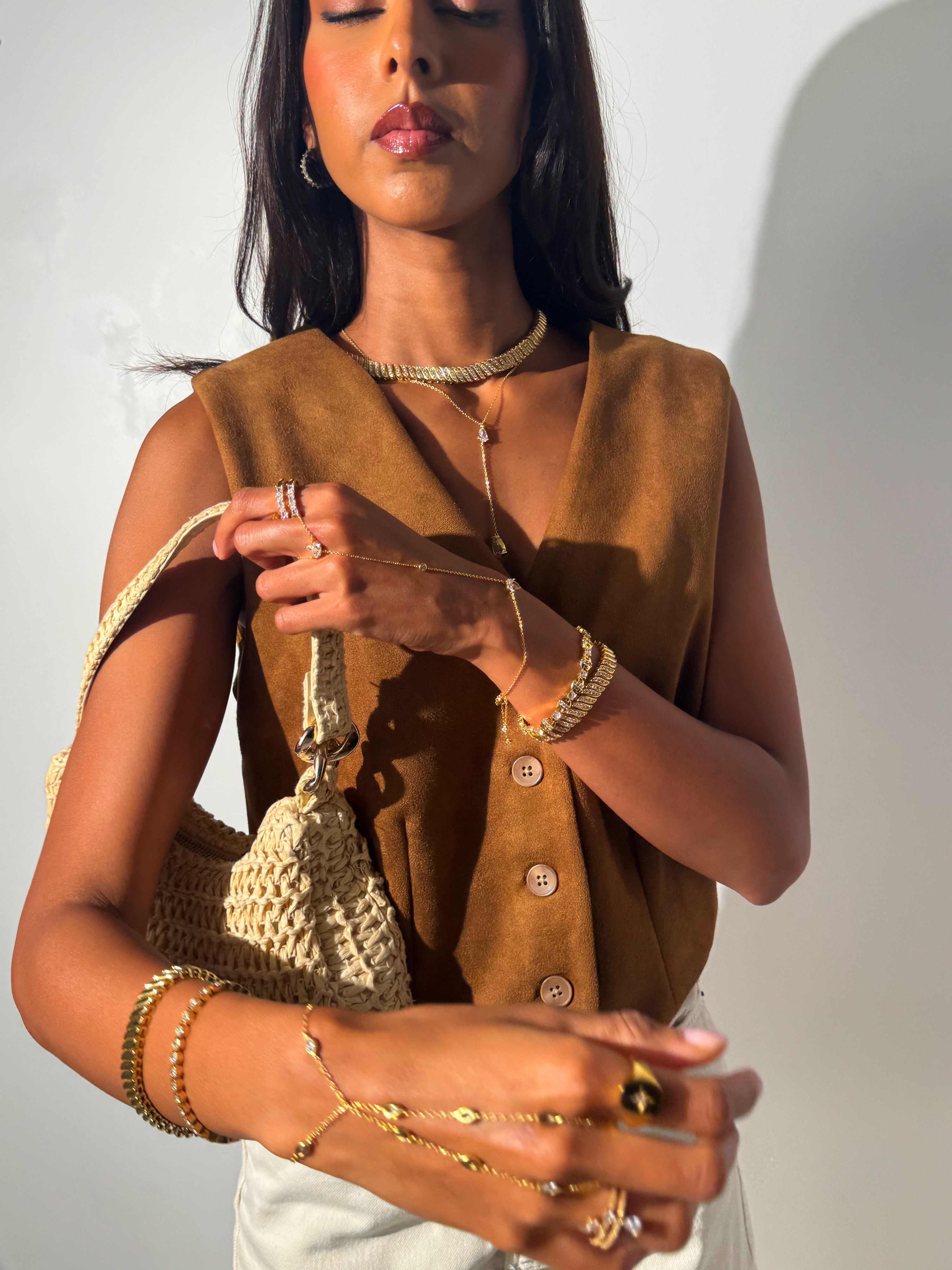 Samar Gold Necklace