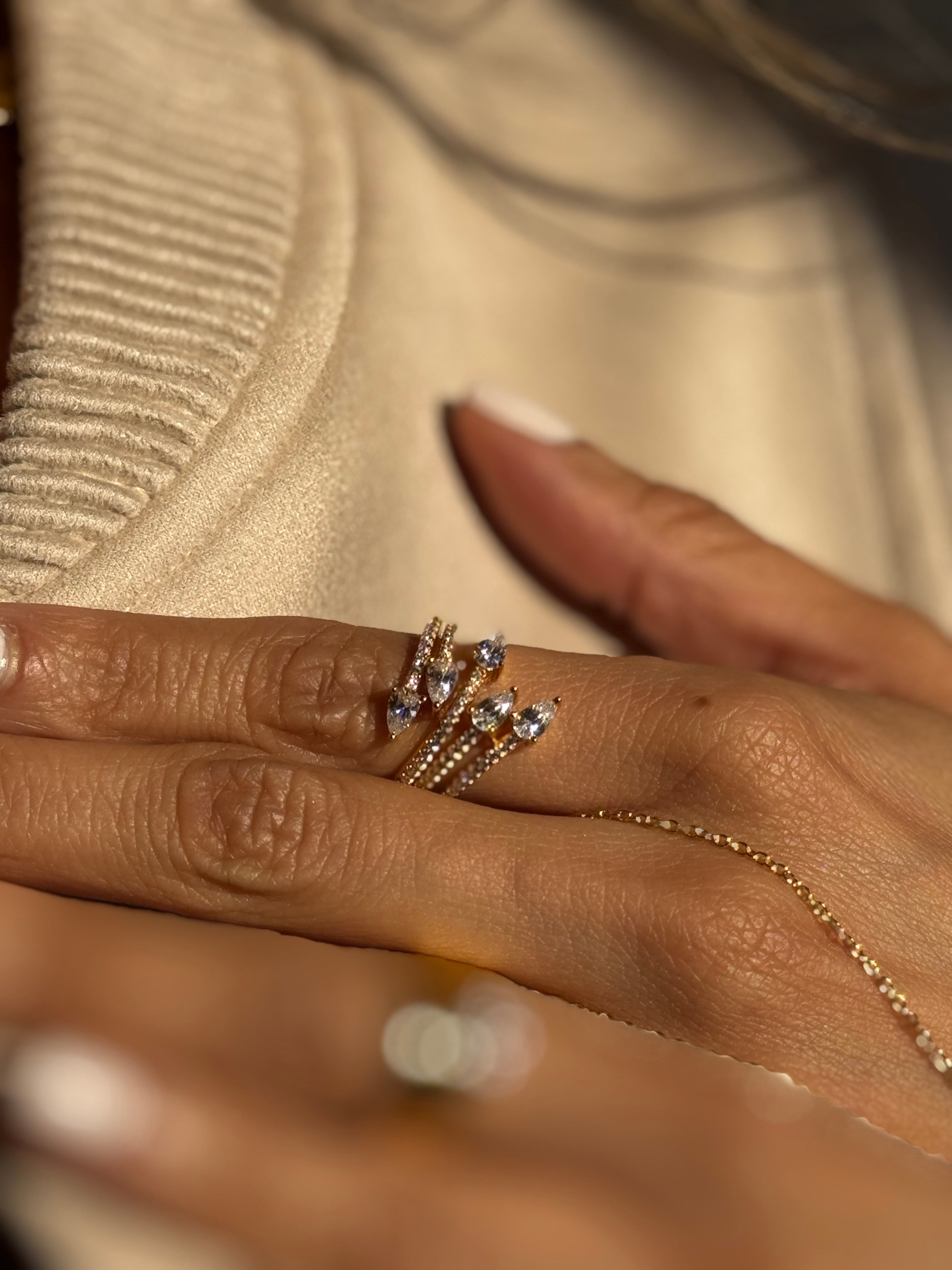 Sky Gold Ring
