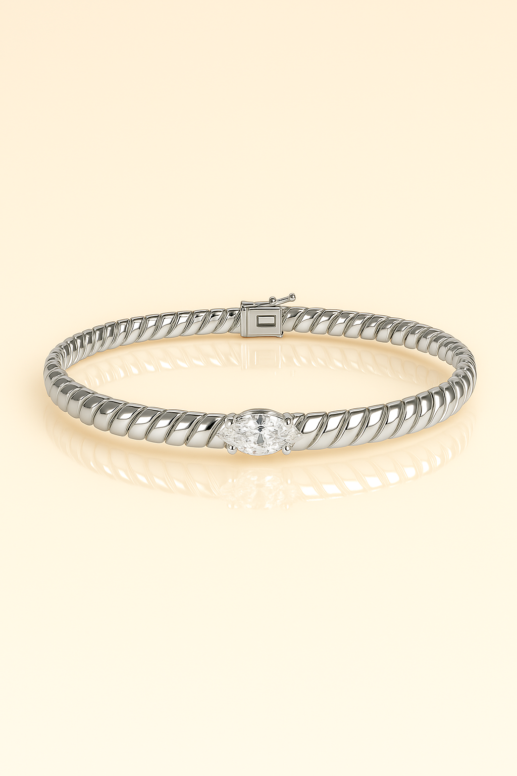Parma silver bracelet