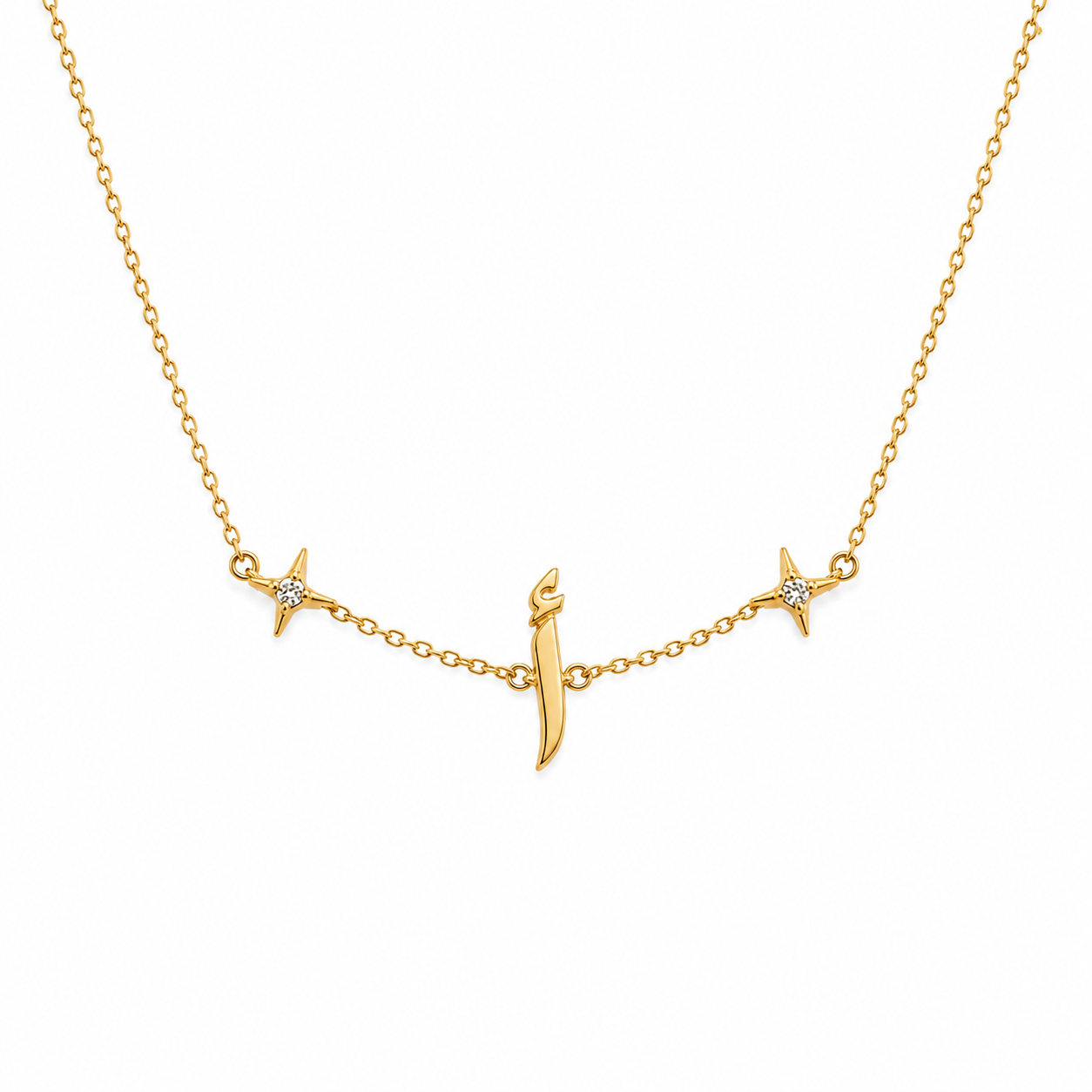 Sahar Initial Necklace