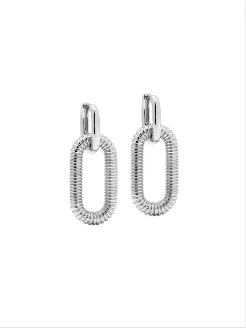 Selena earrings in silver