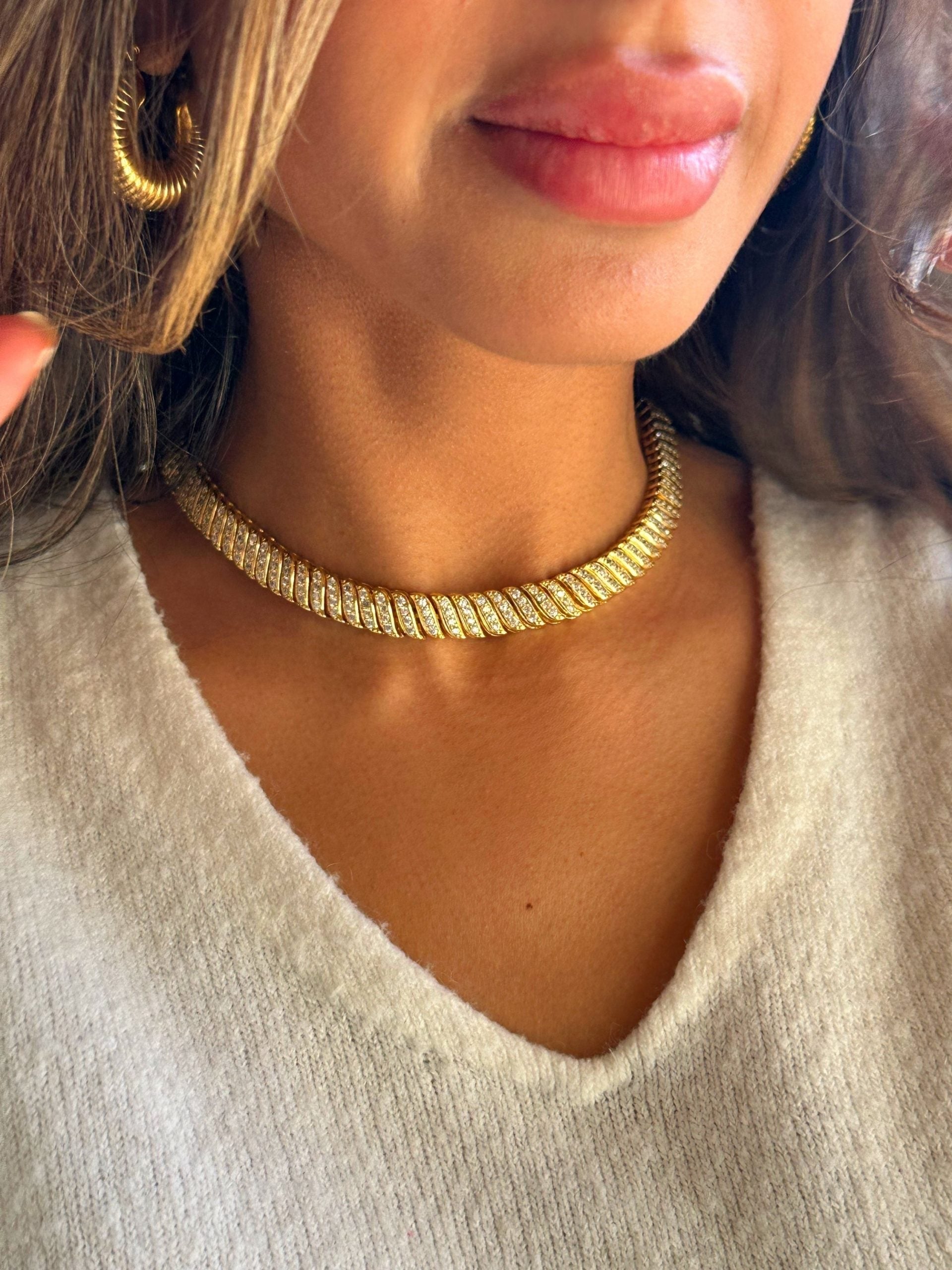 Samar Gold Necklace