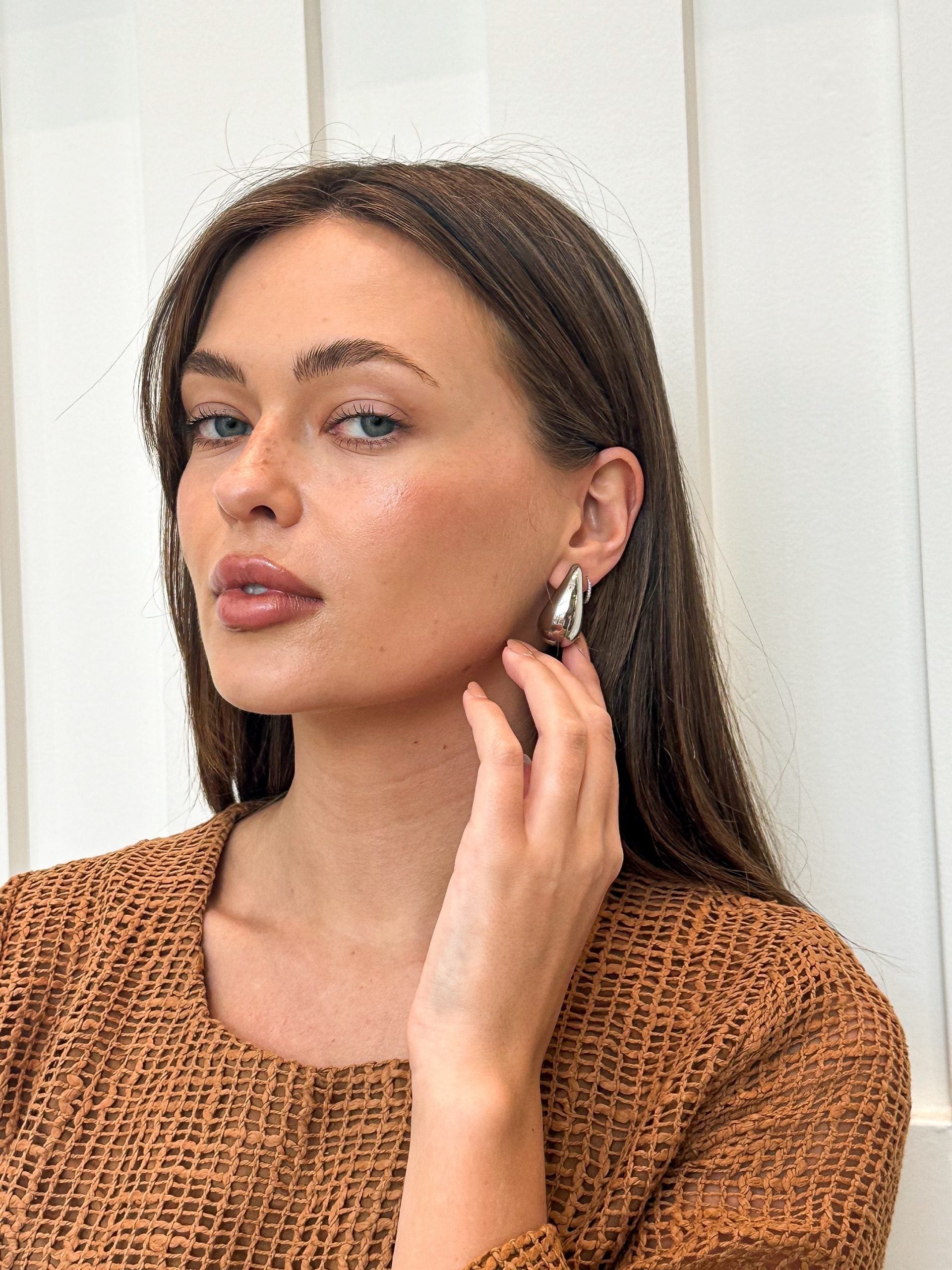 Lolia Silver Teardrop Earrings