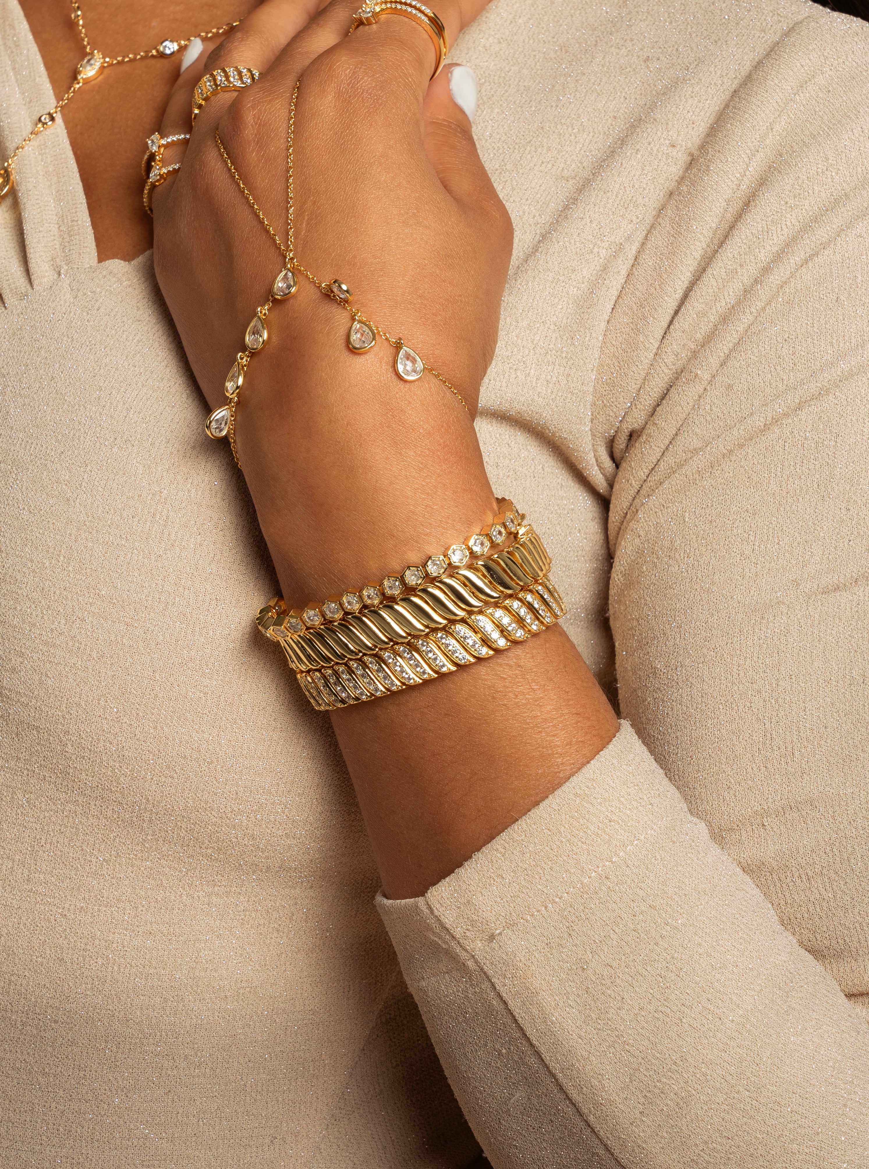 Samar Gold Bracelet