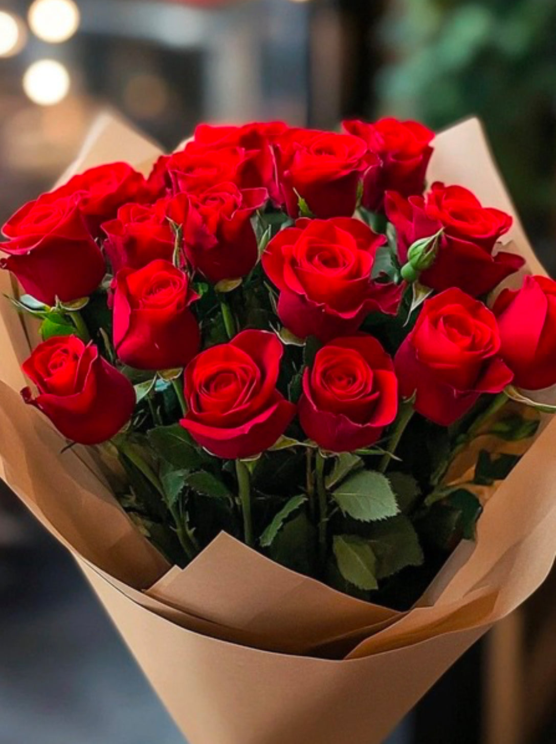 🌹 Passionate Love Bouquet – 10 Red Roses 🌹