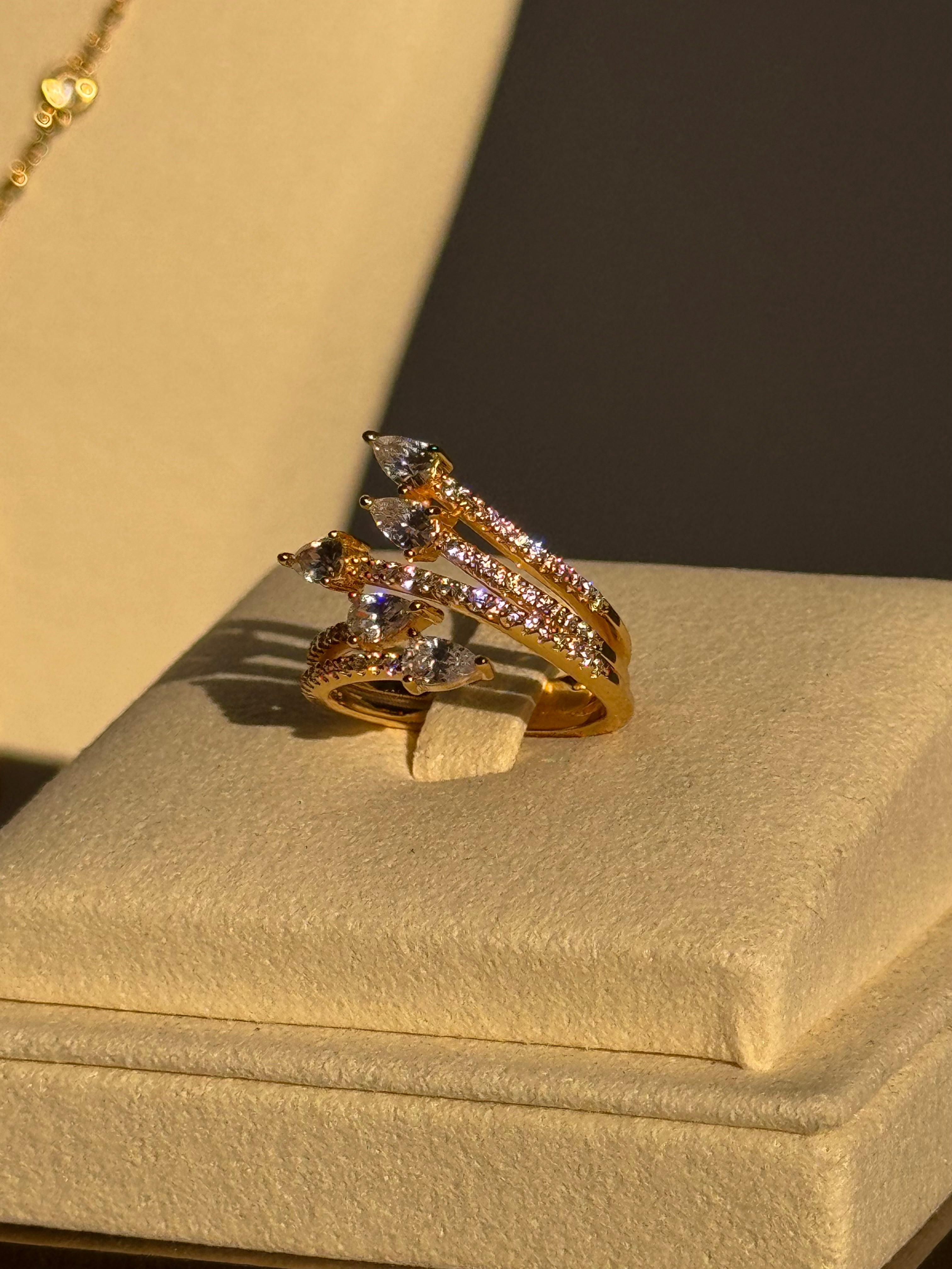 Sky Gold Ring