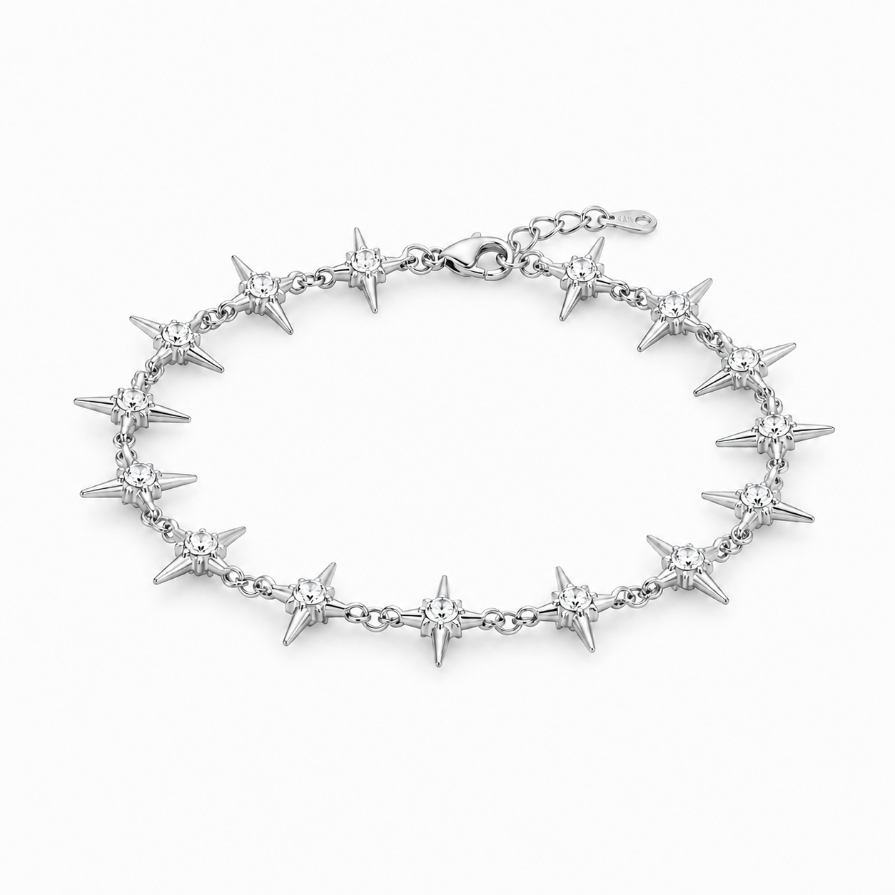 PIXI CHARM SILVER BRACELET