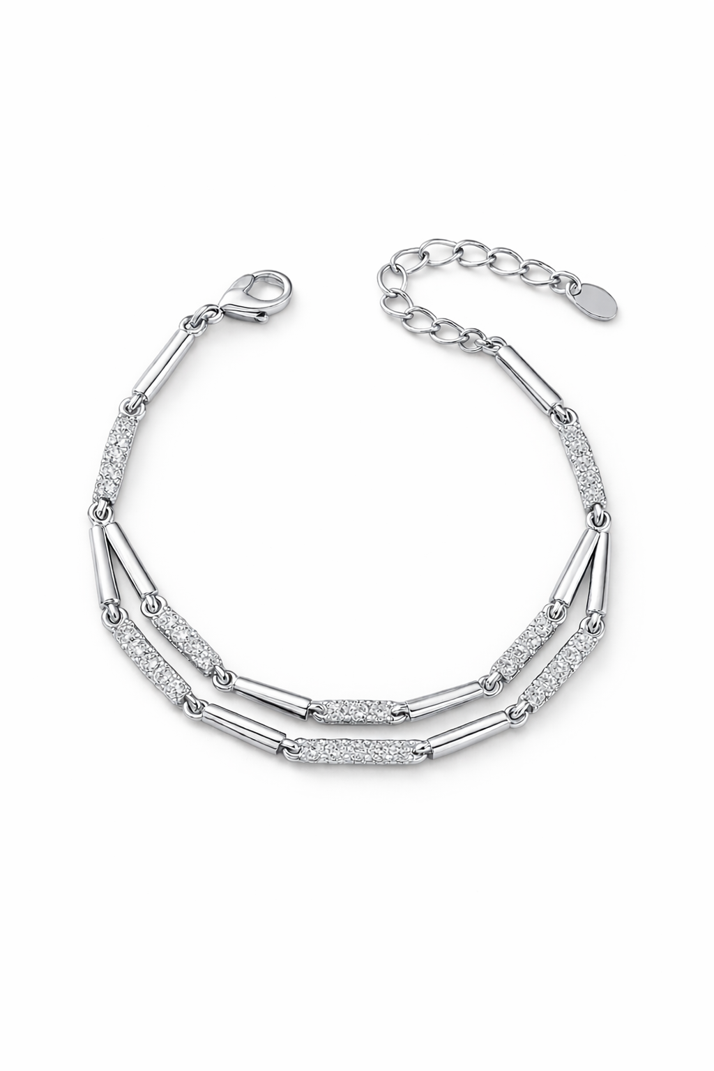 Amalfi Bracelet silver / wave II