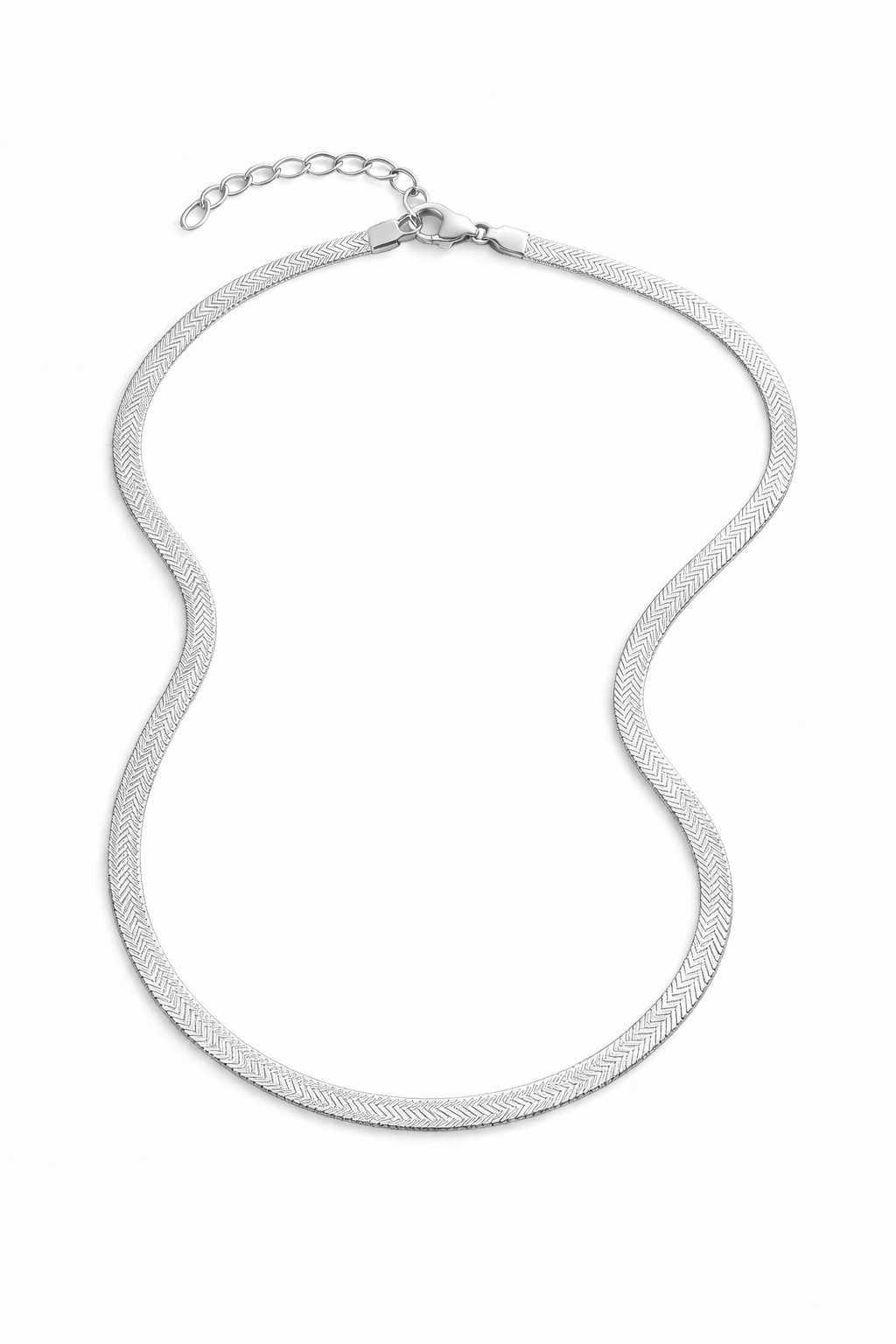 Alba Silver Necklace