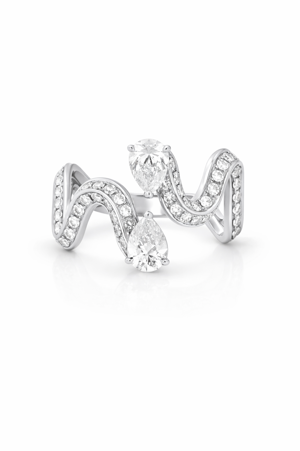 Positano Wave Silver Ring